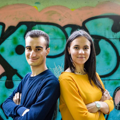 Lorenzo Giaretto e Chiara Della Mercede, autori del libro che verrà presentato il 24 settembre