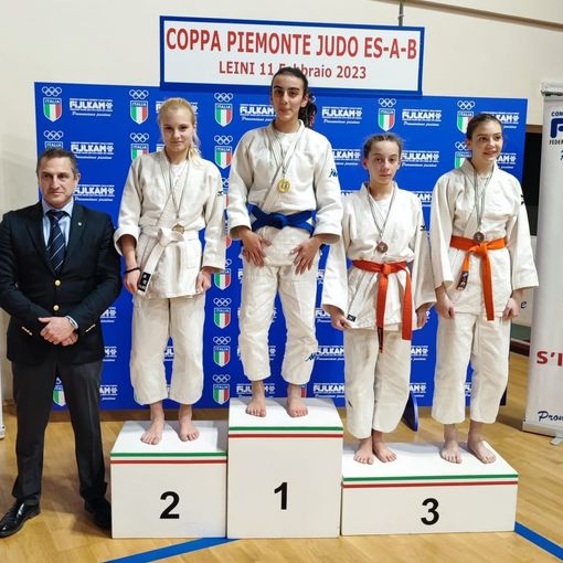 Primo posto nella categoria categoria -44Kg per Ginevra Aloise