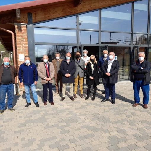 Il Direttore Generale dell'Asl di Asti questa mattina in visita a Castello di Annone