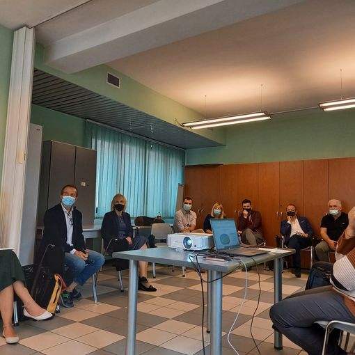 Delegazione polacca in visita al Centro per l'impiego di Asti