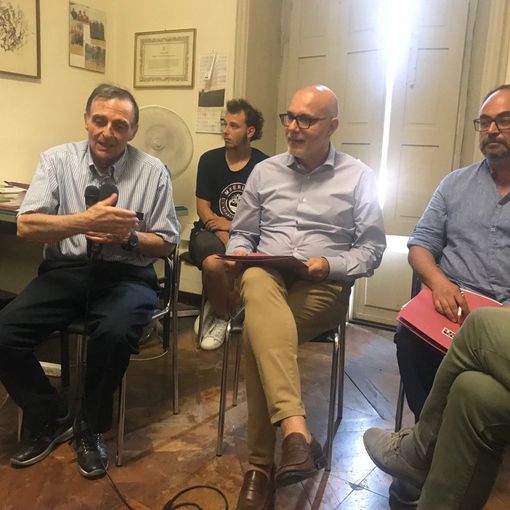 Un momento della conferenza stampa di presentazione del festival