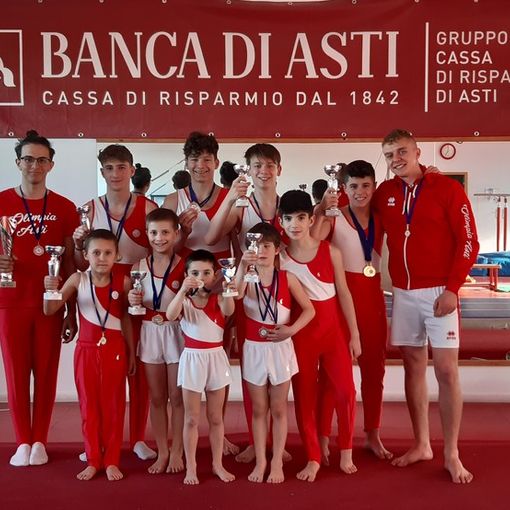 Olimpia Asti: seconda prova campionato nazionale ginnastica artistica maschile