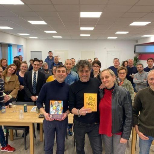 La lectio di Teo Musso al Mercato Contadino di Campagna Amica Asti