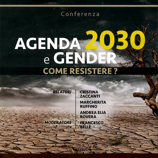 La locandina della conferenza