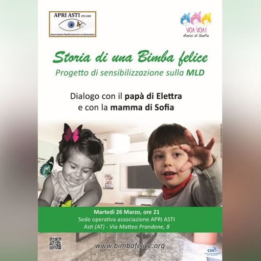 La locandina di presentazione della serata