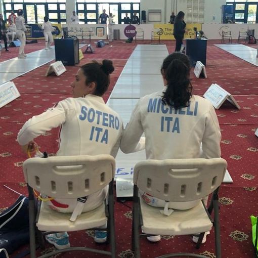Alice Sotero con Elena Micheli