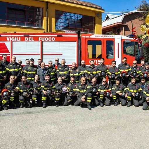 Festa per il ventennale dei vigili del fuoco volontari di Canelli  [FOTO]