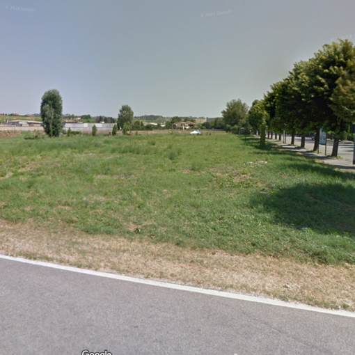 L'area individuata per la futura scuola