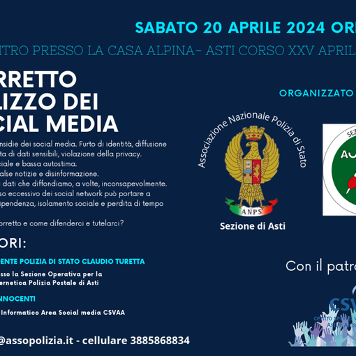 La locandina dell'incontro
