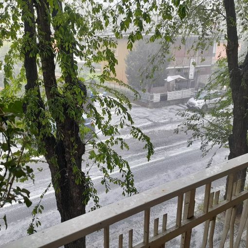 Un'immagine tratta dal canale Telegram di Dati Meteo Asti