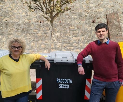 L'assessore Marzano e il sindaco Orecchia