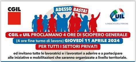 Sciopero nazionale e manifestazione ad Alessandria di Cgil e Uil: un appello per la sicurezza, la riforma fiscale e i diritti dei lavoratori