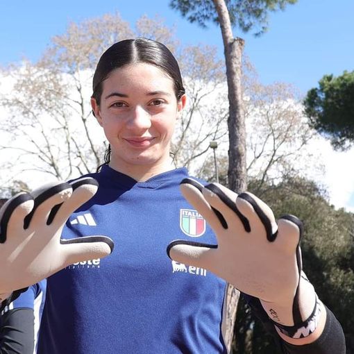 Matilde Morando, astigiana, convocata dalla Nazionale Femminile Under 15 (Foto FIGC)