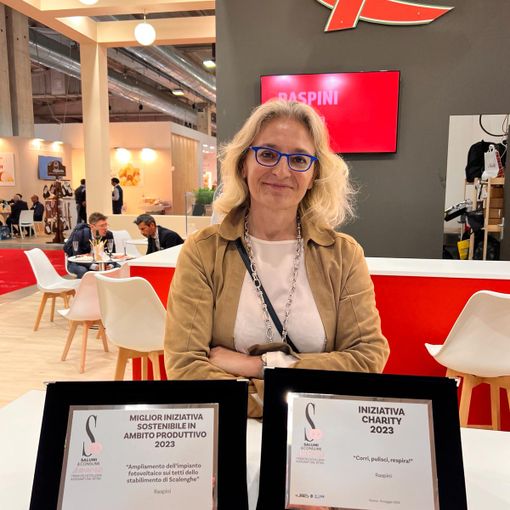 Raspini premiata a Cibus per sostenibilità e iniziativa Charity