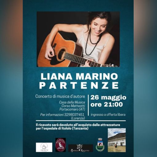 Musica e solidarietà si incontreranno alla Casa della Musica di Portacomaro