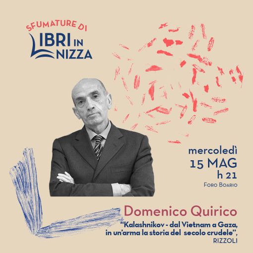Domenico Quirico porterà la storia dei conflitti nel libro 'Kalashnikov' a Nizza Monferrato