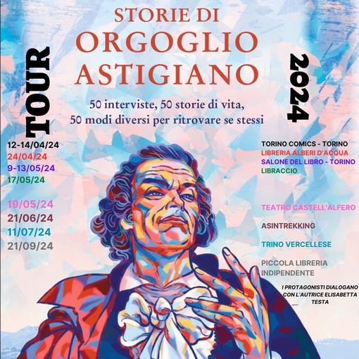 Mercoledì 5 giugno le "Storie di Orgoglio Astigiano" in diretta da Trino Vercellese Mercoledì 5 giugno le "Storie di Orgoglio Astigiano" in diretta da Trino Vercellese