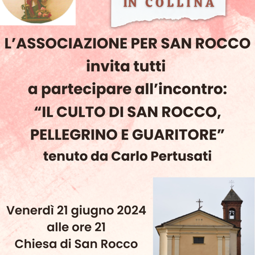 Troviamoci in collina a Villafranca: serate culturali nella chiesetta di San Rocco