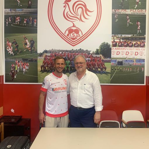 Tato Zdravko Manasiev con il patron Scavino