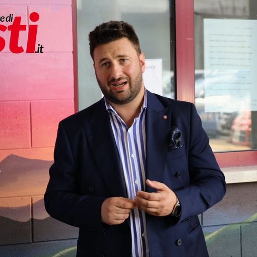 Riboldi durante la recente visita al Pronto Soccorso di Asti