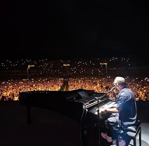 Gigi D'Alessio in concerto a Palermo il 6 luglio (Ph tratta dal profilo Facebook)