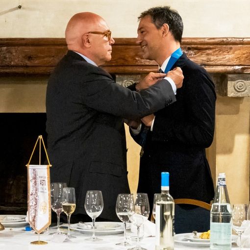 Passaggio del collare tra Mela e Bazzano