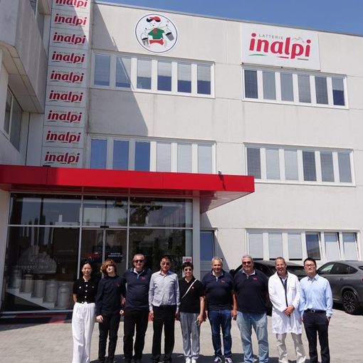 Visita agli stabilimenti Inalpi del segretario generale della Camera di commercio cinese in Italia