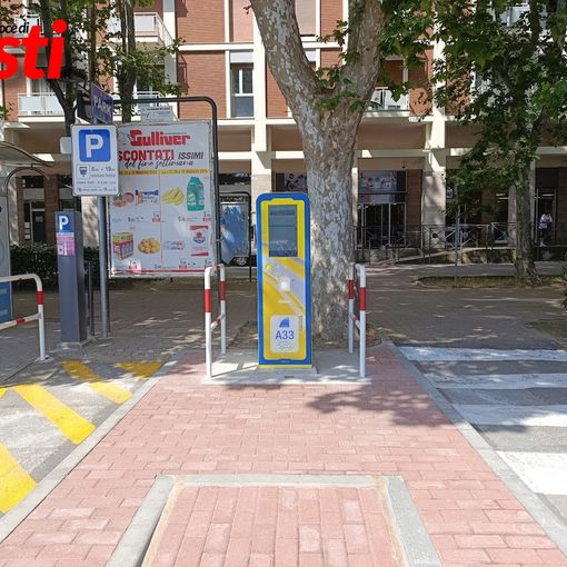 Il punto pagamento di Asti