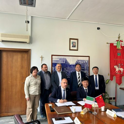 Ricevuta ad Asti la delegazione dell' Housing and Urban-Rural Development Department of Shandong Province