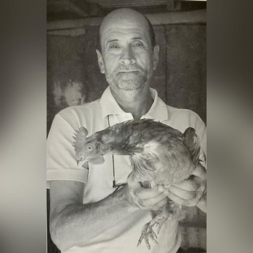 Piero Vastadore in una foto di Giulio Morra tratta da "Inventario dopo la piena"