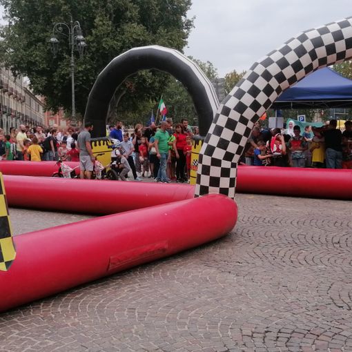 L'immagine fa riferimento alla partecipazione del moto club all'edizione 2023 di Sport in piazza