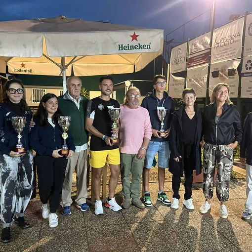 La premiazione del torneo