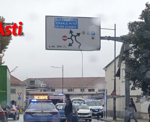 Incidente stradale in corso Don Minzoni ad Asti: traffico rallentato