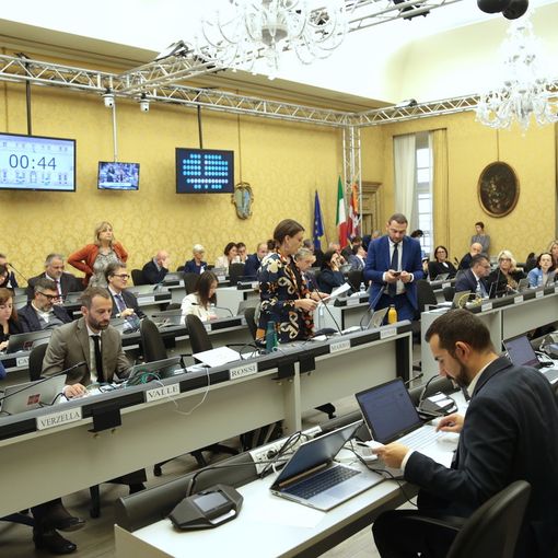 Un immagine d'archivio del Consiglio Regionale