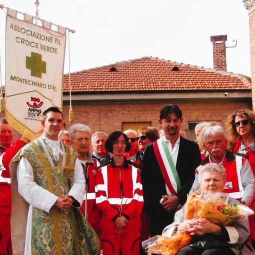 Doppia celebrazione a Montechiaro: nuovo mezzo per la Croce Verde e festa di leva