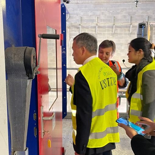 Dalla Cina ad Asti per visitare l'innovativo Polo di trattamento rifiuti Gaia