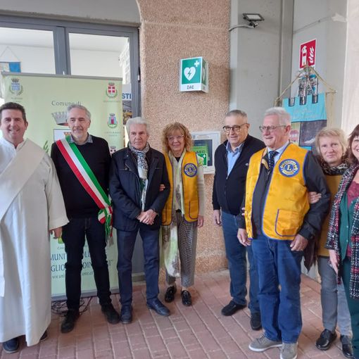 Dal Lions Club Costigliole d’Asti  un defibrillatore  per la Pro Loco di Vigliano d’Asti