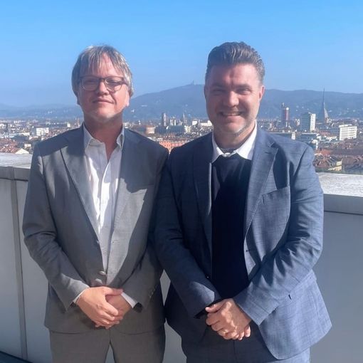Gianluca Forno (a sinistra) e Diego Musumeci