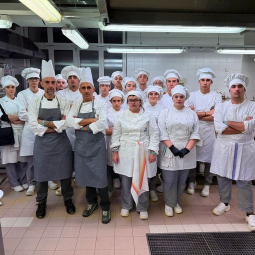 Alcune immagini della cena