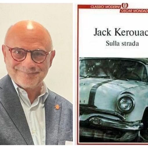Franco Testore e la copertina del suo 'libro del cuore'
