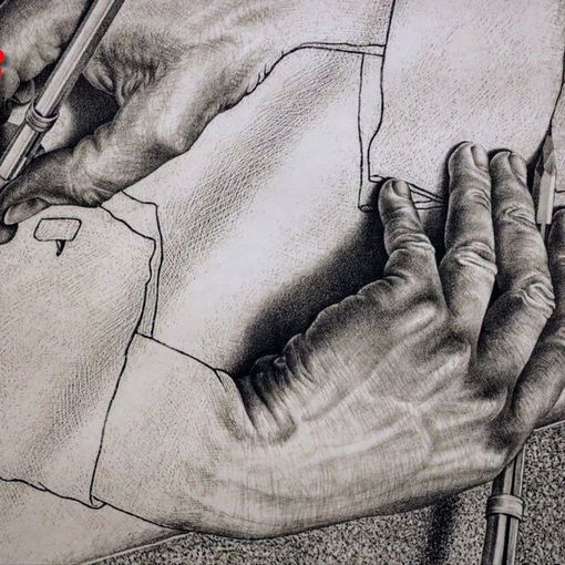 Il mondo incantato di  Escher affascina Asti anche a Natale