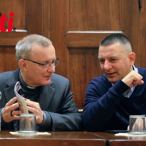 Domenico Agasso ospite in vescovado per San Francesco da Sales (Merphefoto)