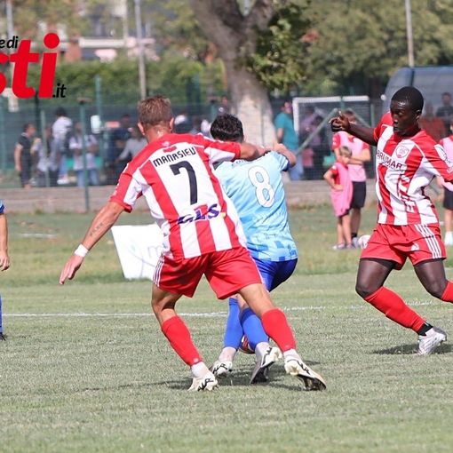 In foto un'immagine della partita d'andata