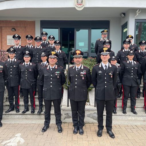 I nuovi carabinieri di stanza ad Asti