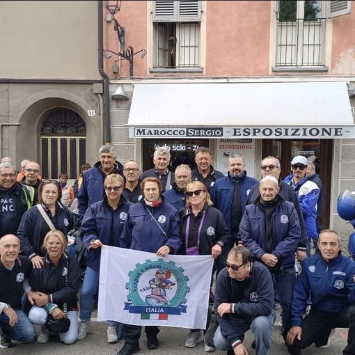 Le immagini del Vespa Club Vespan e Salam di San Damiano d'Asti