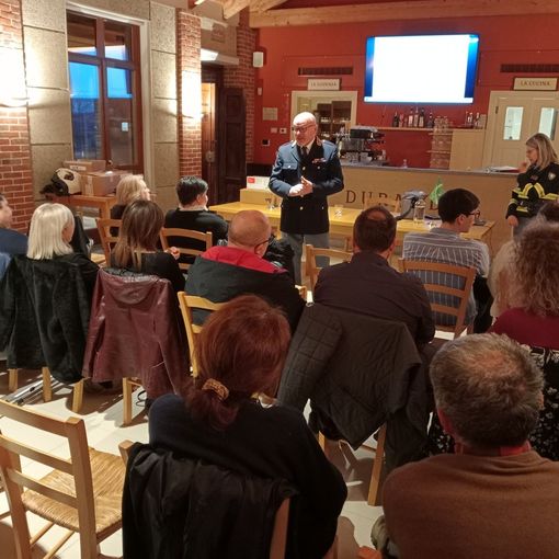 Un momento dell'incontro