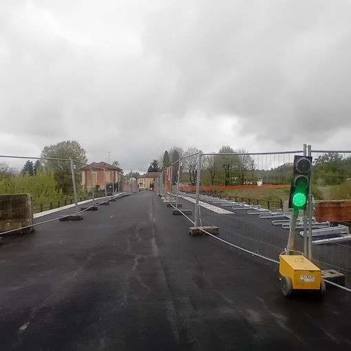 Castelnuovo Belbo, riapre il ponte: torna la normalità per cittadini e pendolari