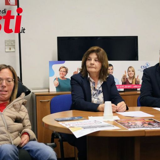 Nell'immagine, da sinistra a destra, l'assessore Zollo, la presidente del &quot;Dono del volo&quot; Donatella Boscassi e il presidente del CSVAA Francesco Marzo (ph. Merfephoto - Efrem Zanchettin)