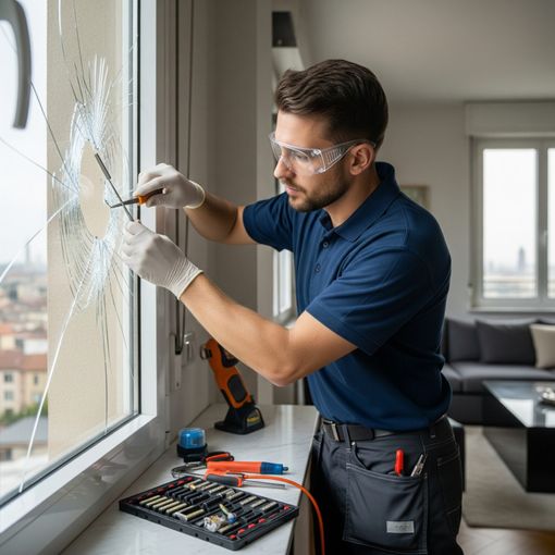 Riparazione Vetri a Domicilio: Comodità, Sicurezza e Servizio Immediato