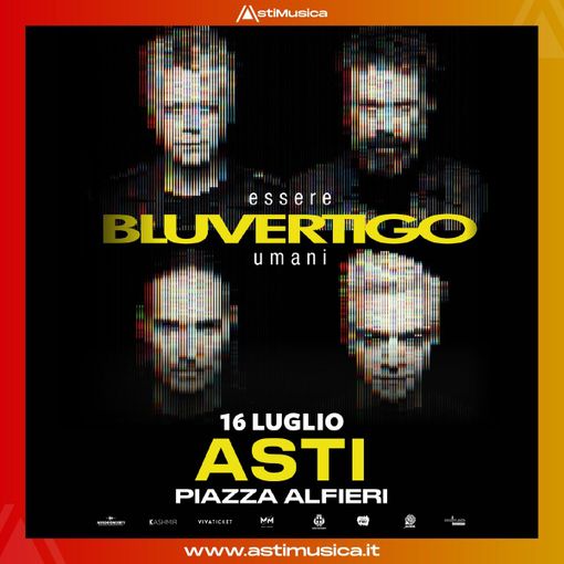 I Bluvertigo tornano sul palco: AstiMusica li accoglie il 16 luglio